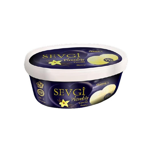 ICELAND SEVGI VANİLLİ PLOMBİR %15 600GR