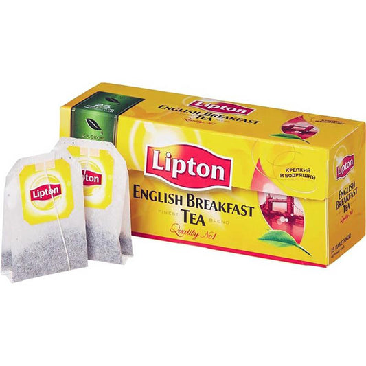 LIPTON ENGLISH BREAKFAST QARA ÇAY 50 QR