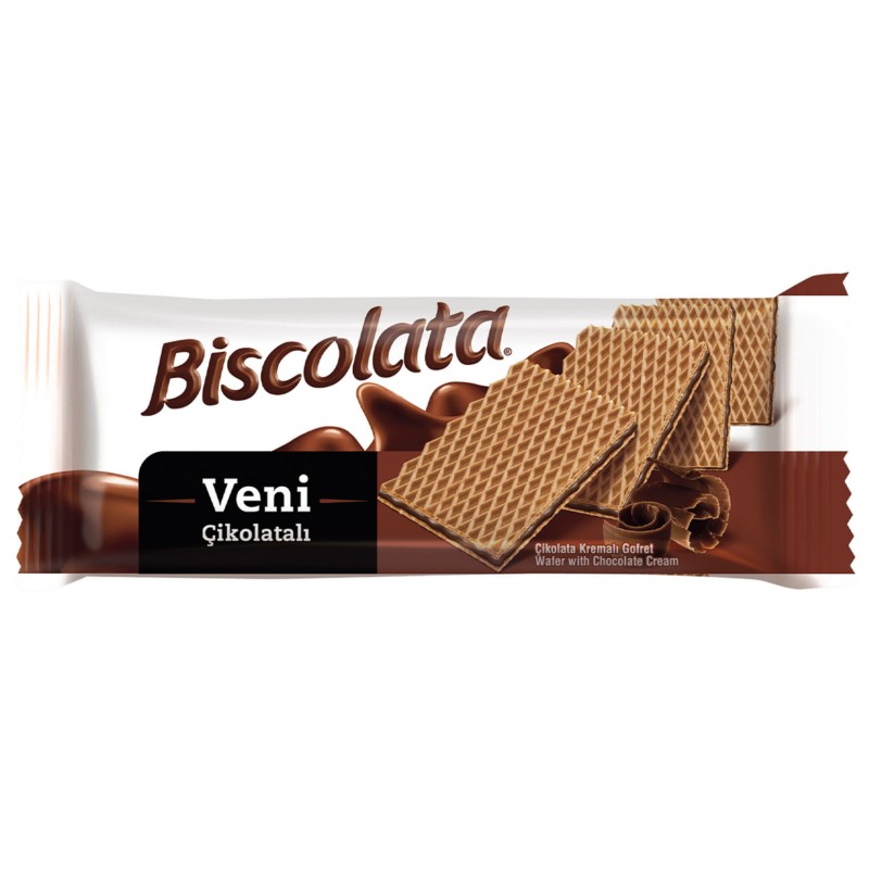 BİSCOLATA VAFLİ 50 QR VENİ ŞOKOLADLI
