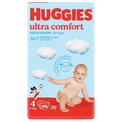 HUGGİES UC MEQA N4 66X2 OĞLAN