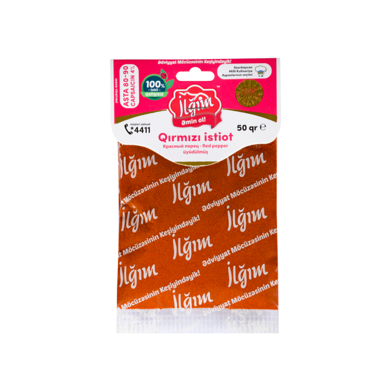 ILGIM QIRMIZI ISTIOT 50 GR