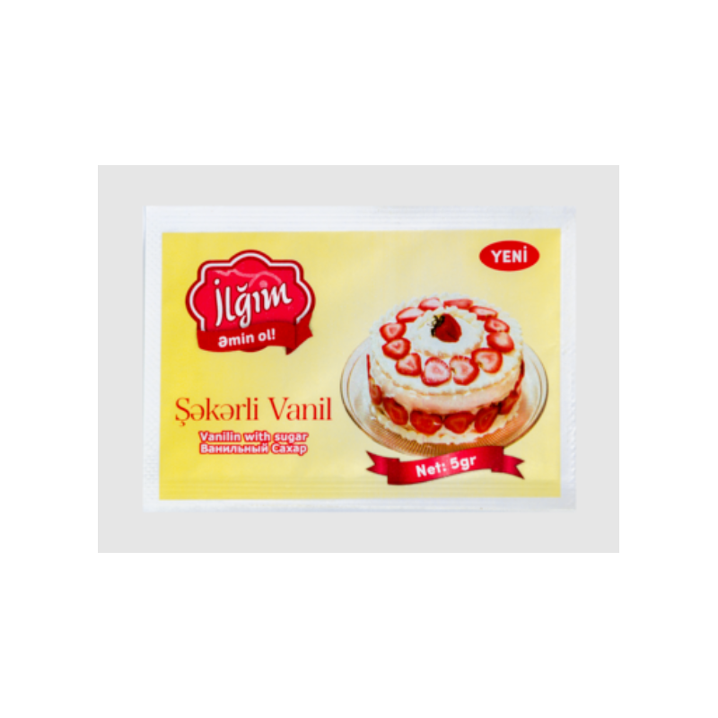ILGIM SEKERLI VANIL 5 GR