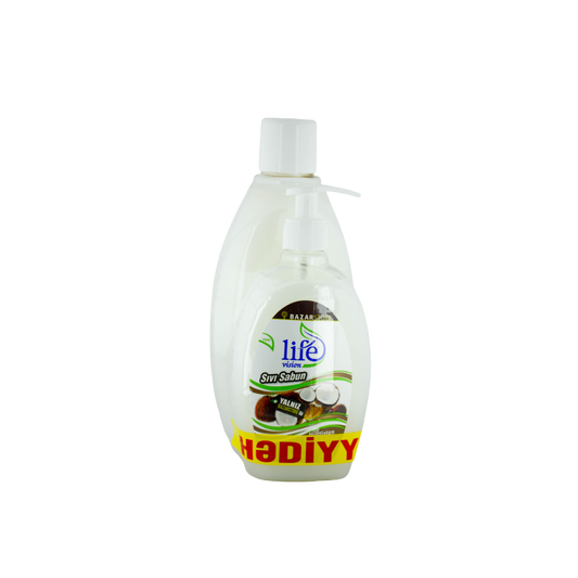 LİFE MAYE SABUN 1000+500ML KOKOS