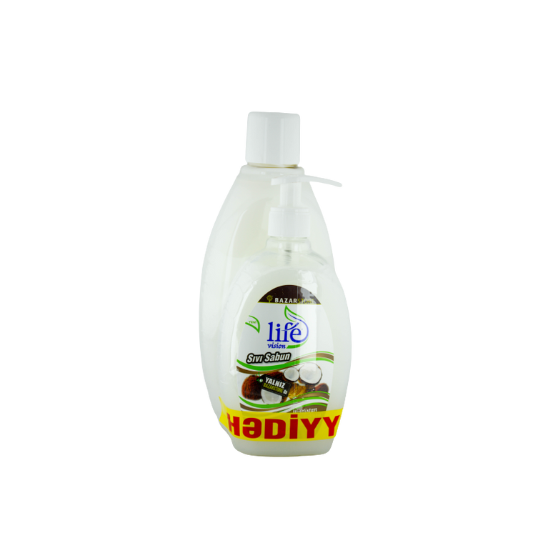 LİFE MAYE SABUN 1000+500ML KOKOS