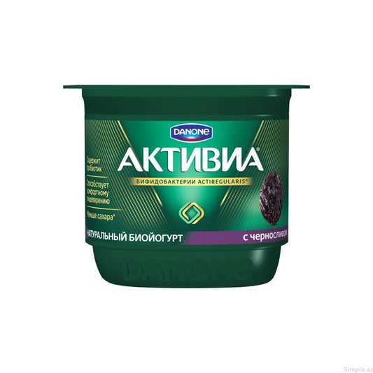 AKTİVİA YOĞURT QARA GAVALI 130 GR 3+1