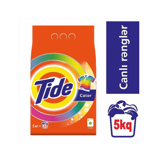 TİDE YUYUCU TOZ 5 KQ RƏNGLİ