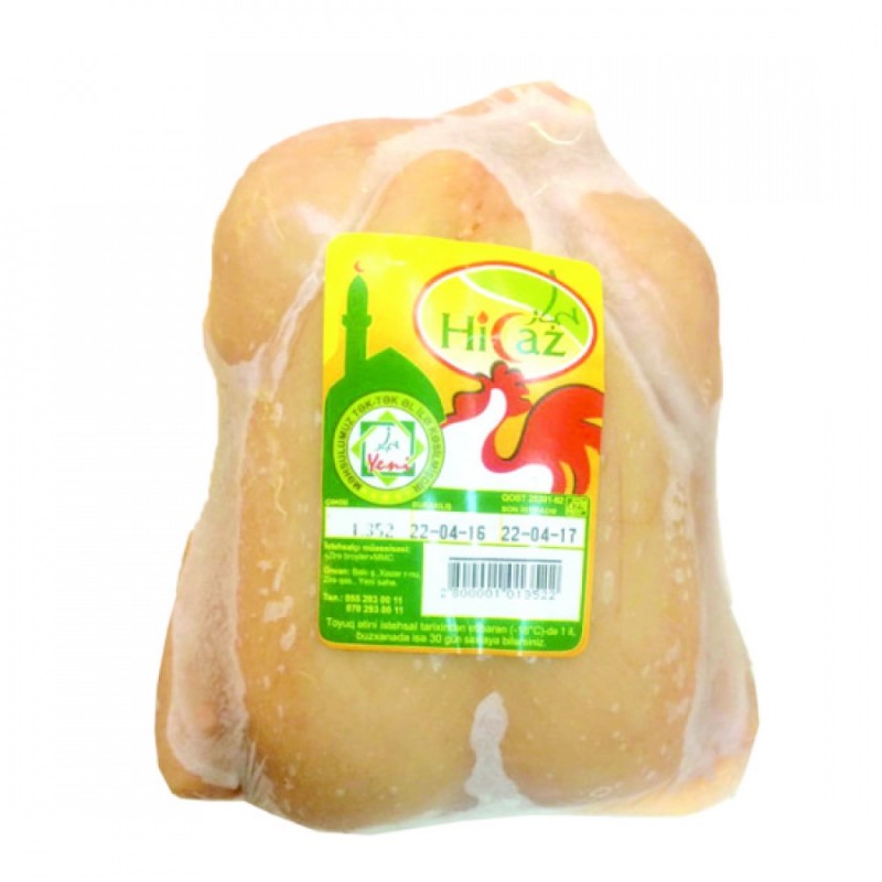 HİCAZ TOYUQ DONDURULMUŞ QABDA KQ