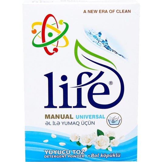 LİFE YUYUCU TOZ 450 QR ƏLDƏ YUMAQ ÜÇÜN