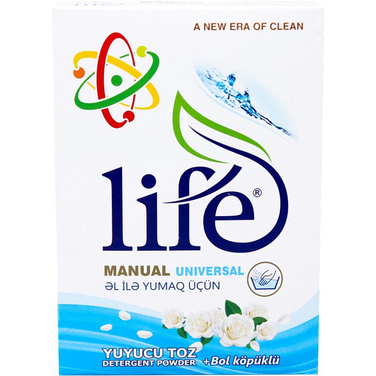 LİFE YUYUCU TOZ 450 QR ƏLDƏ YUMAQ ÜÇÜN