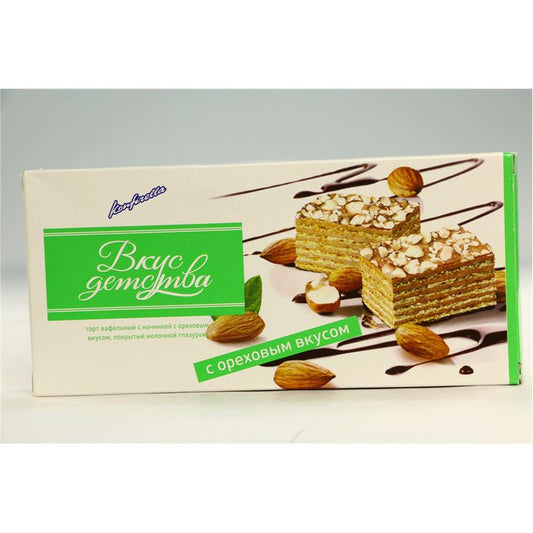 KONFİRELLA FINDIQLI VAFLİ TORTU 220 QR