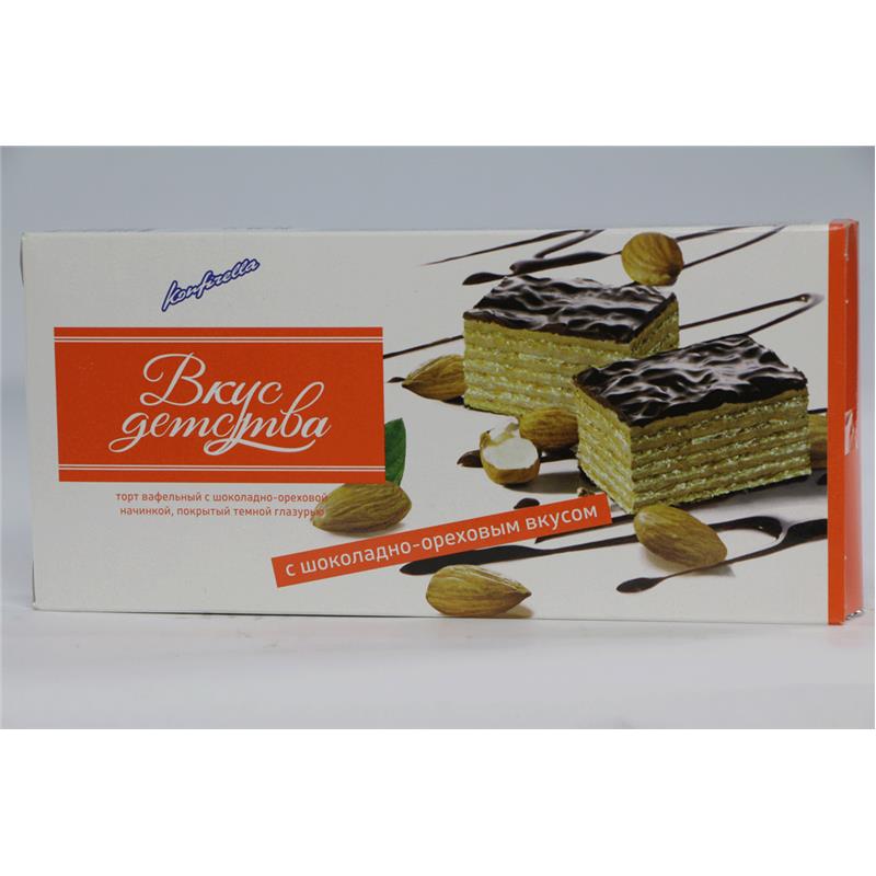 KONFİRELLA FINDIQ VƏ ŞOKOLAD VAFLİ TORTU