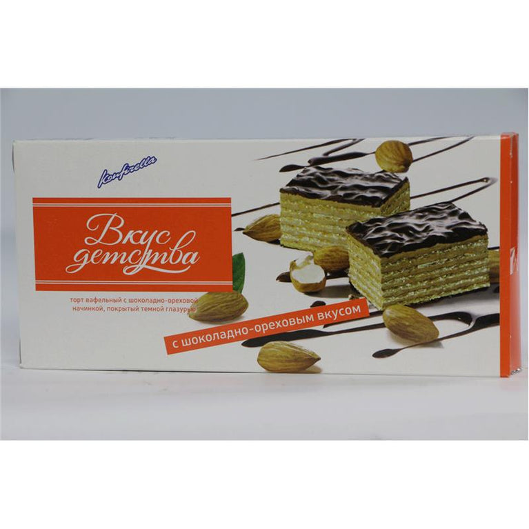 KONFİRELLA FINDIQ VƏ ŞOKOLAD VAFLİ TORTU