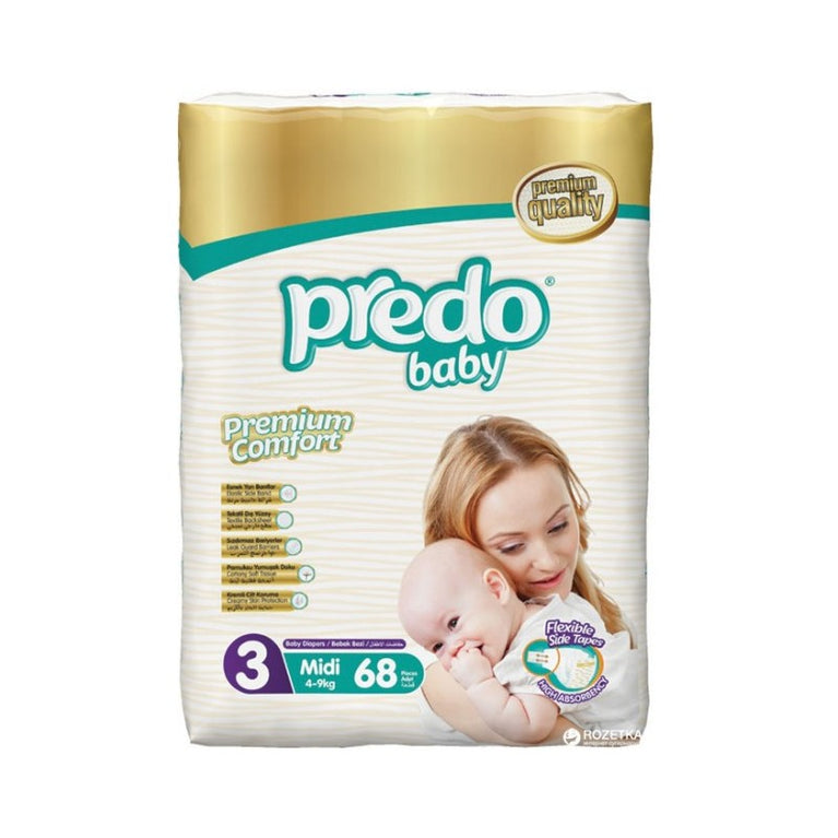 PREDO UŞAQ BEZİ JUMBO N3 68 ƏDƏD