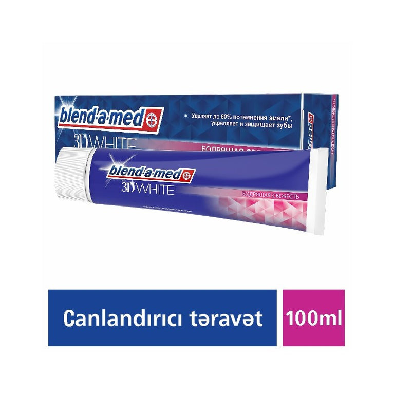 BLEND-A-MED DİŞ MCN 100 ML 3D WHITE NANƏ