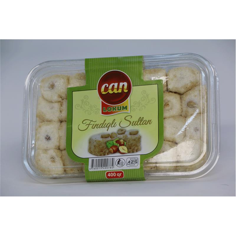 CAN PA SULTAN LOKUM 400 GR FINDIQLI Q