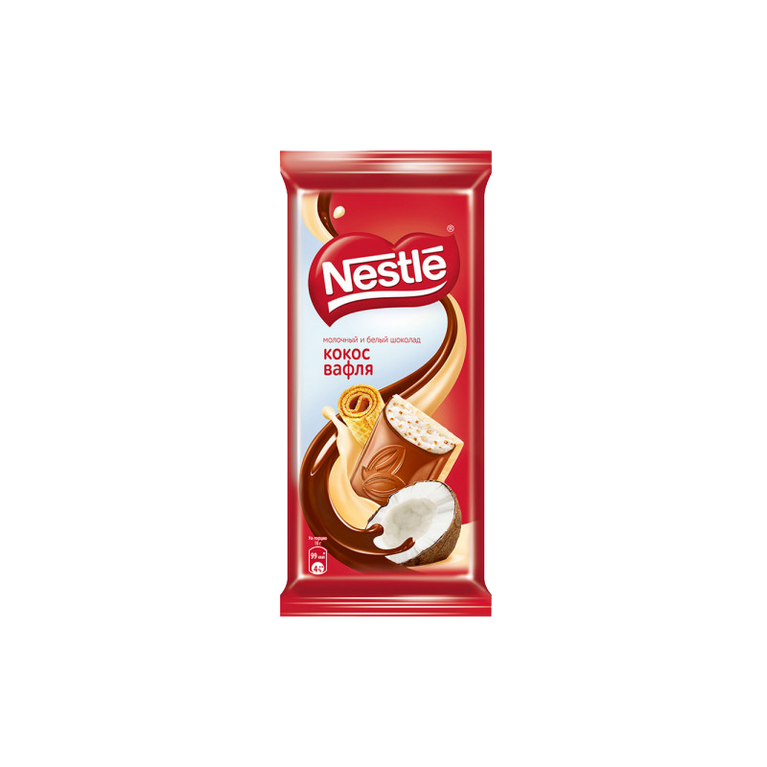 NESTLE MILK CHOCO COCONUT 90 GR