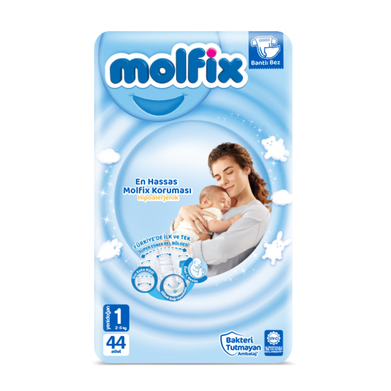 MOLFİX UŞAQ B. N1 3D NBORN 44*6_EKİZ