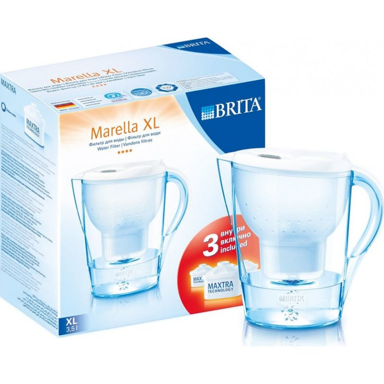 BRITA MARELLA XL SU FILTERI+3KARTIC 3.5L