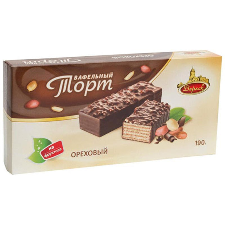 VERESK FINDIQ VAFLI TORT FRUKTOZA 190 GR