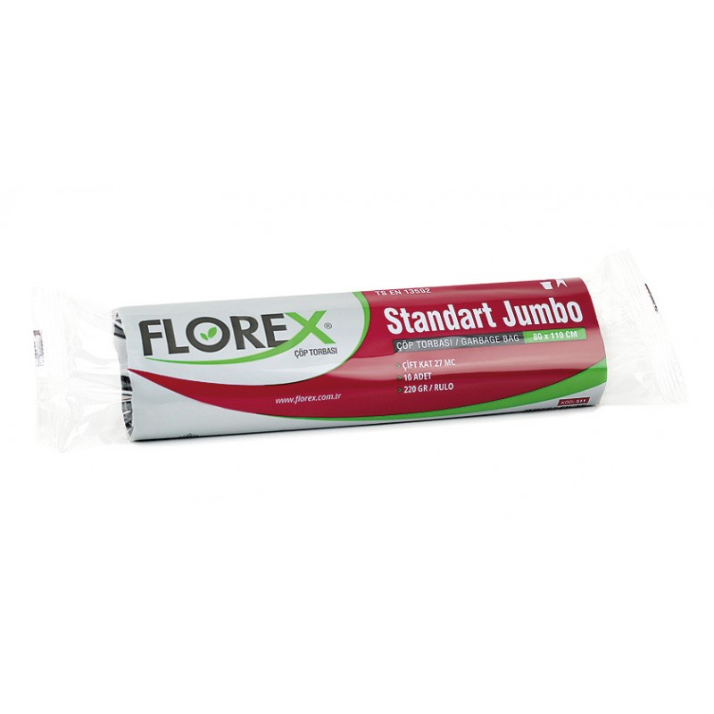 FLOREX JUMBO 80X110 ZİBİL TORBASI 10ƏD