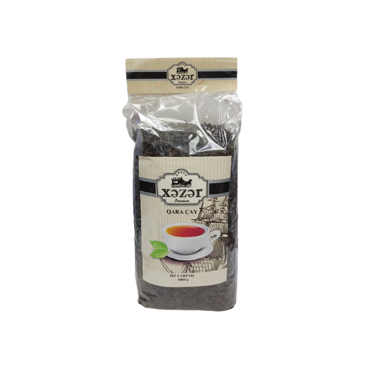 CAY XEZER 1KG QARA SHEFFAF PAKET