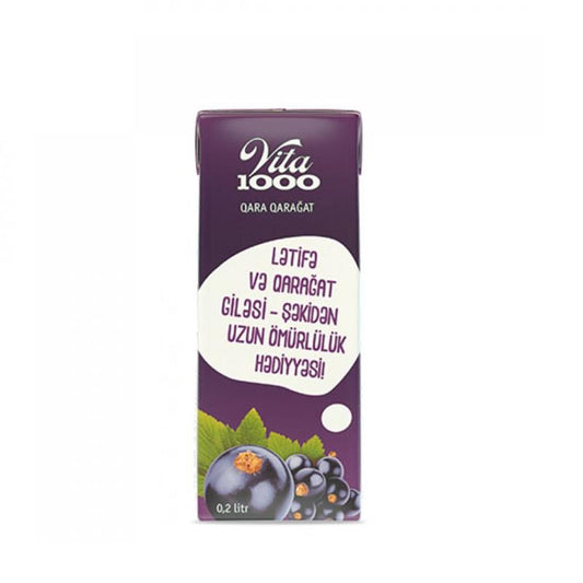 VITA1000 M.ŞİRƏSİ 200 ML QARA QARAĞAT TP