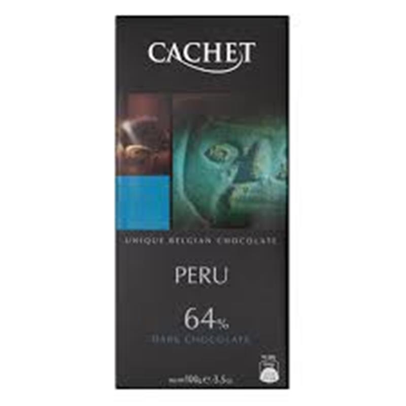 PL.CACHET 100GR PERU 64%
