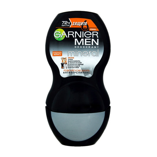 GARNIER MINERAL ROLL ON 50ML MINERAL MEN