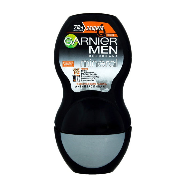 GARNIER MINERAL ROLL ON 50ML MINERAL MEN