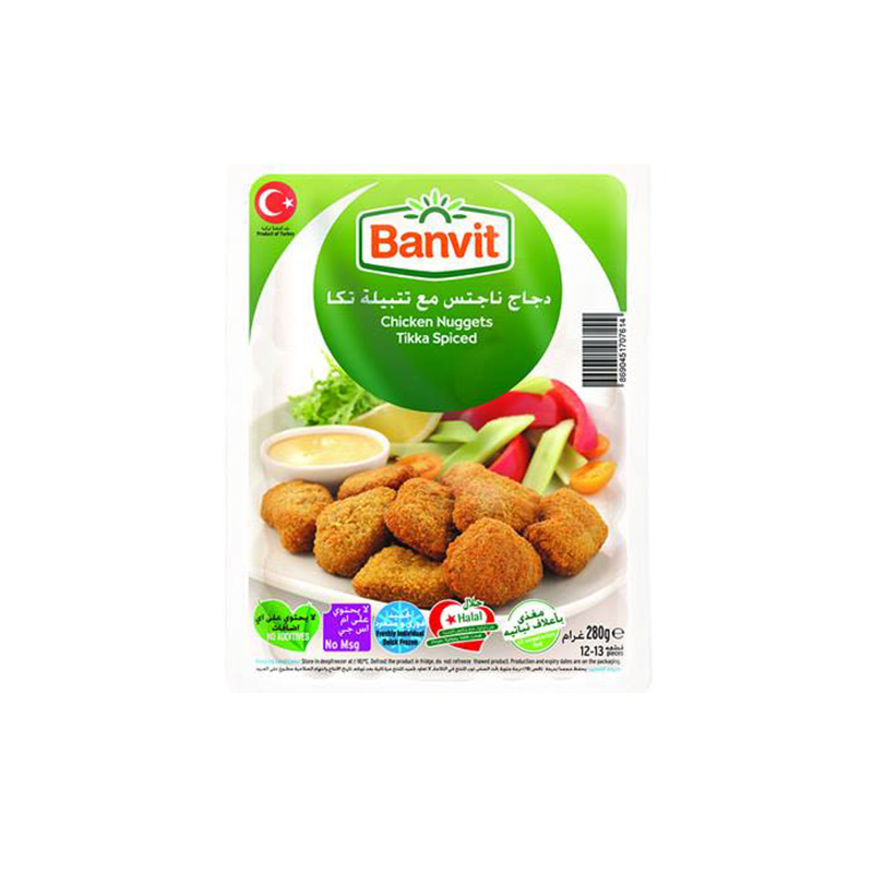 BANVİT TOYUQ NUGGETS TİKKA BAHARAT 280 G