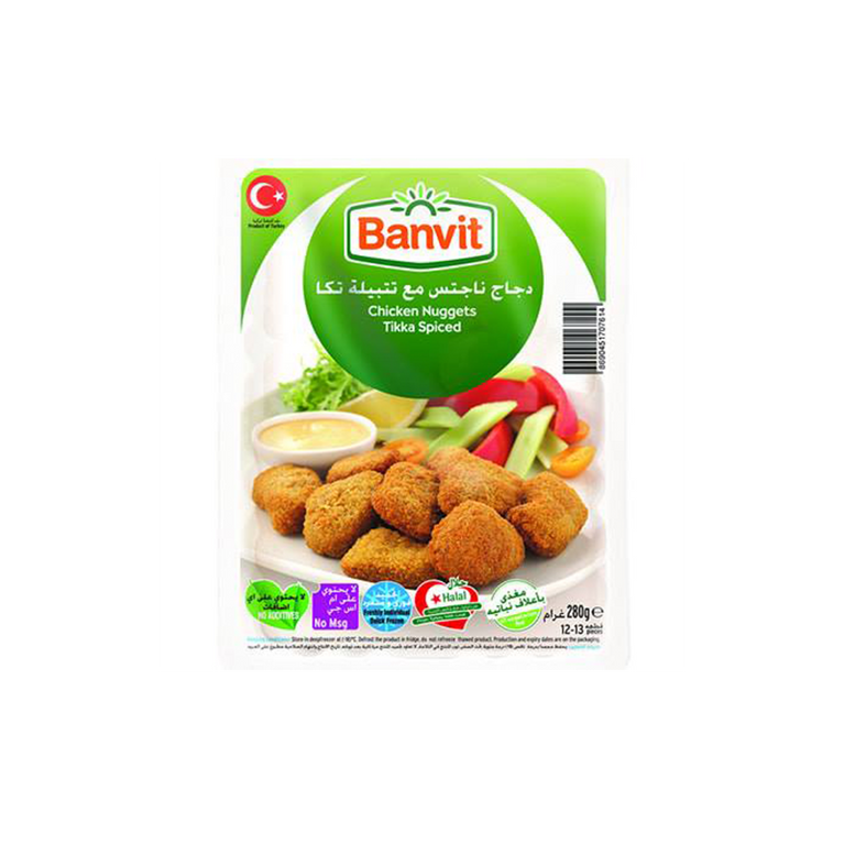 BANVİT TOYUQ NUGGETS TİKKA BAHARAT 280 G