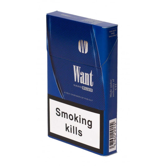WANT NANO BLUE SIQARET