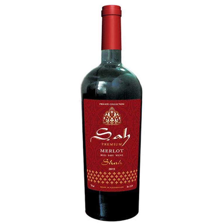 SAH QIRMIZI ŞƏRAB 750 ML MERLOT PREMİUM
