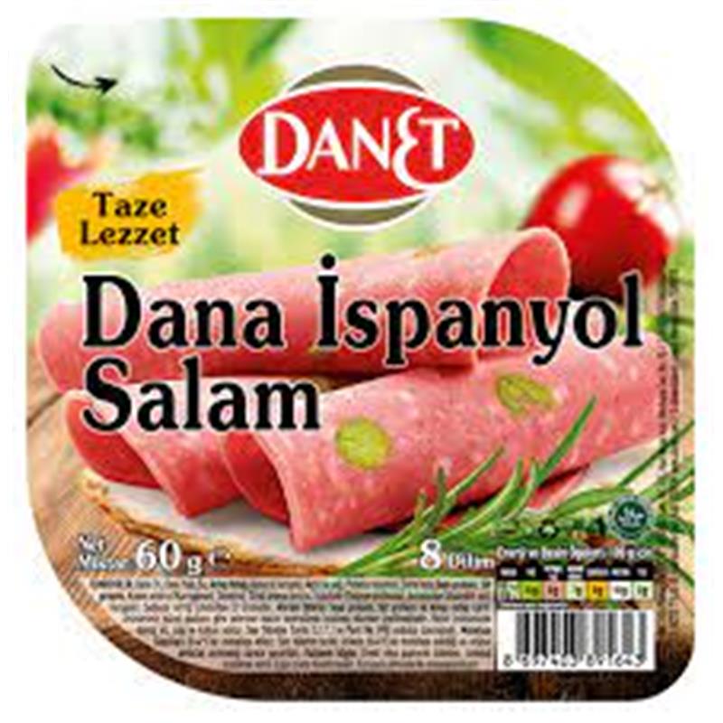 DANET KOLBASA 60 GR ISPANYOL