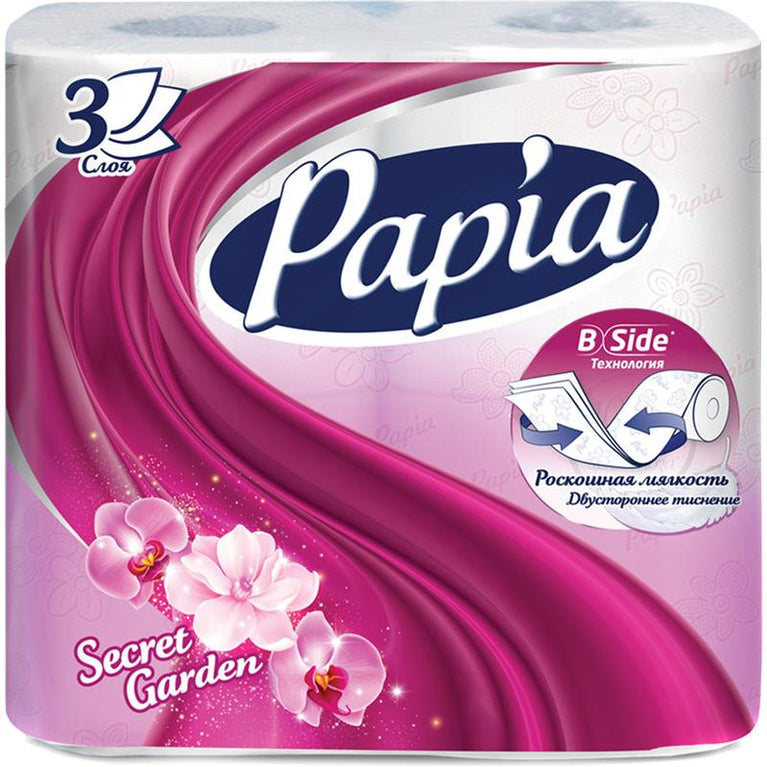 PAPİA TUALET KAĞIZI 3 QAT 4 ƏDƏDLİ