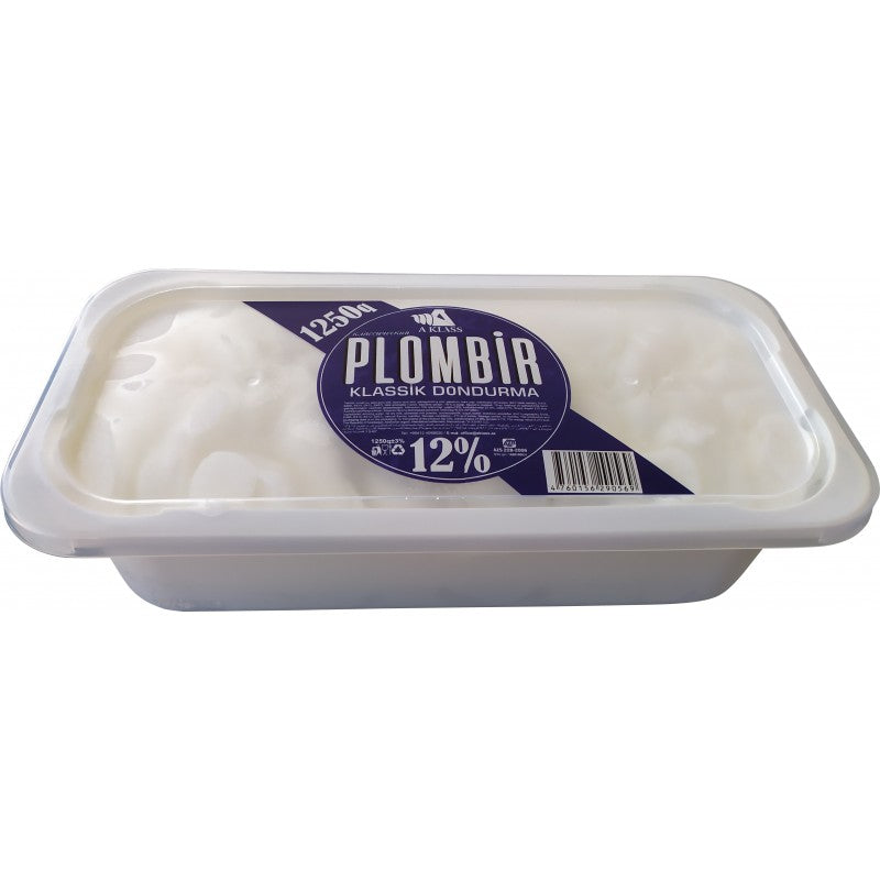 A KLASS PLOMBİR KLASSİK DONDURMA 1250 QR
