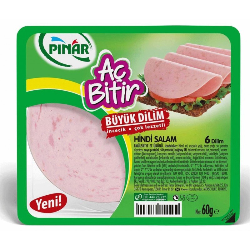 PINAR SALAM AC-BITIR HINDI BOYUK 60 GR