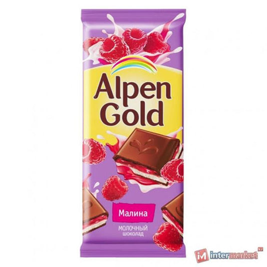 ALPEN GOLD SÜDLÜ MORUQLU ŞOKOLAD