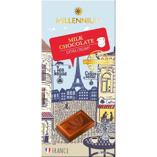 MİLLENİUM EUROPE SÜDLÜ ŞOKOLAD 100 QR