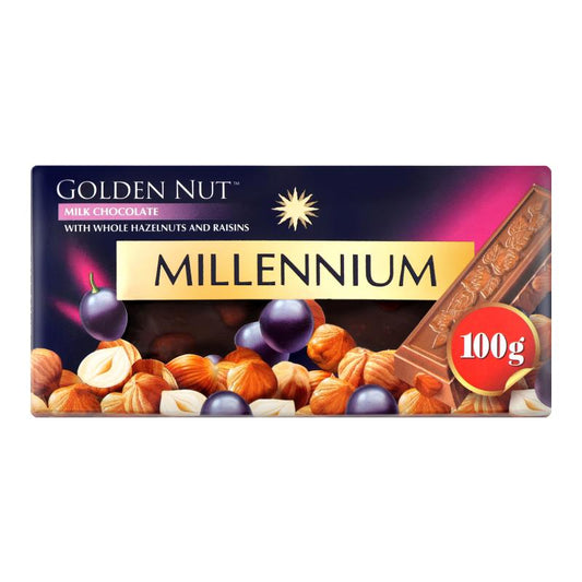 MİLLENİUM QOLD FINDIQLI ŞOKOLAD 100 QR