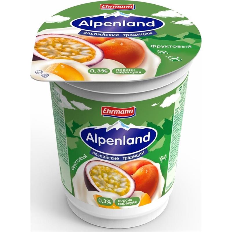 ALPENLAND 0.3% 320GR  SAFTALI-MARAKUYA