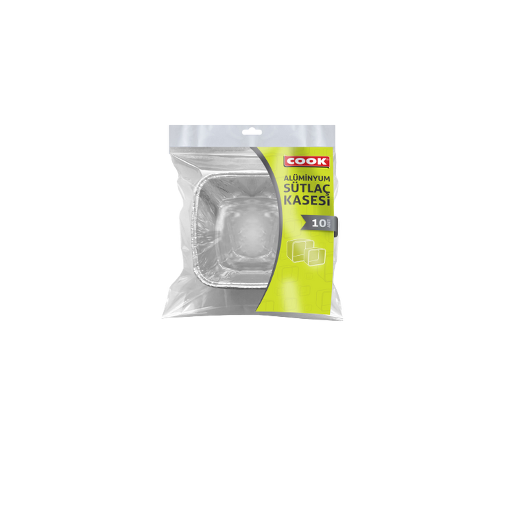 COOK ALİMİNİUM KASA SÜTLAÇ 10 LU