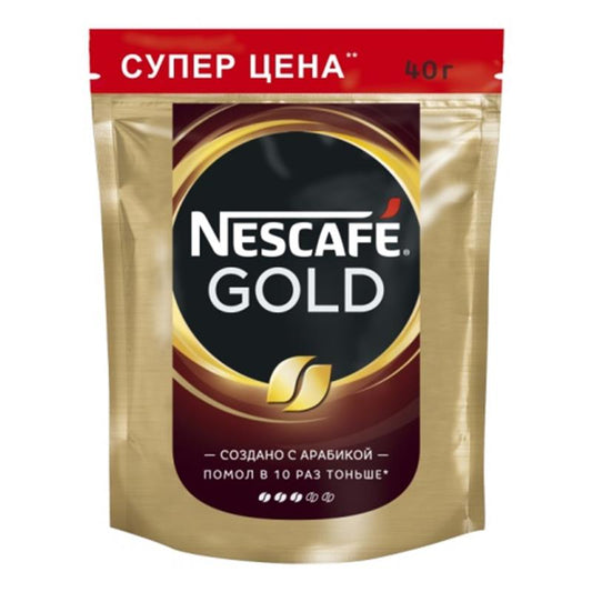 NESCAFE GOLD DOY PACK 12X40 GR RU NESTLE
