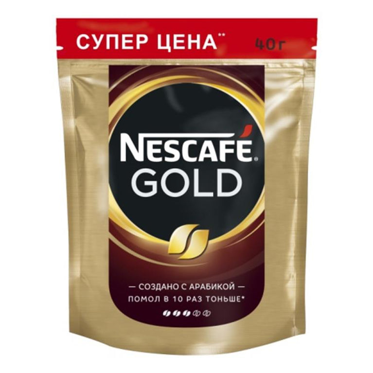 NESCAFE GOLD DOY PACK 12X40 GR RU NESTLE