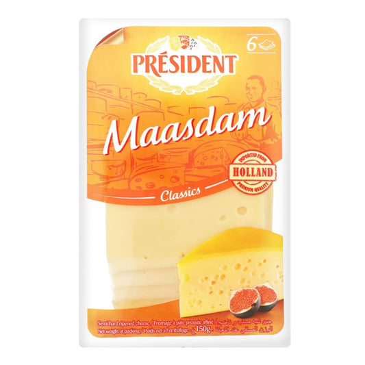 PRESİDENT DİLİMLİ MAASDAM 150 GR 46%