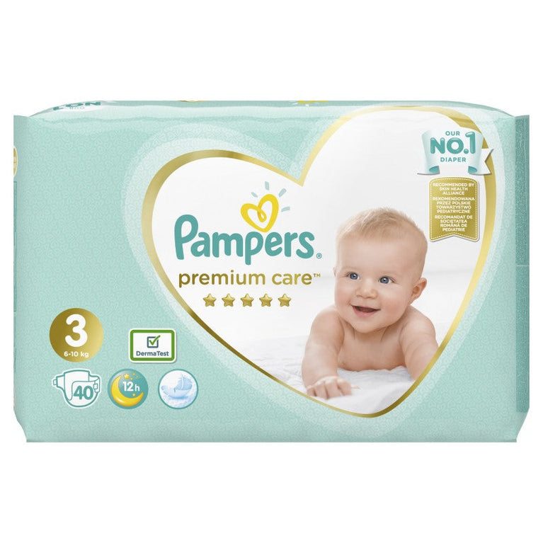 PAMPERS PREMİUM 6-10 KG N3 40 ƏDƏD