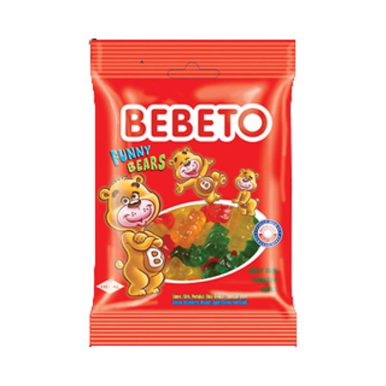 BEBETO FUNNY BEARS 80 GR 1X12