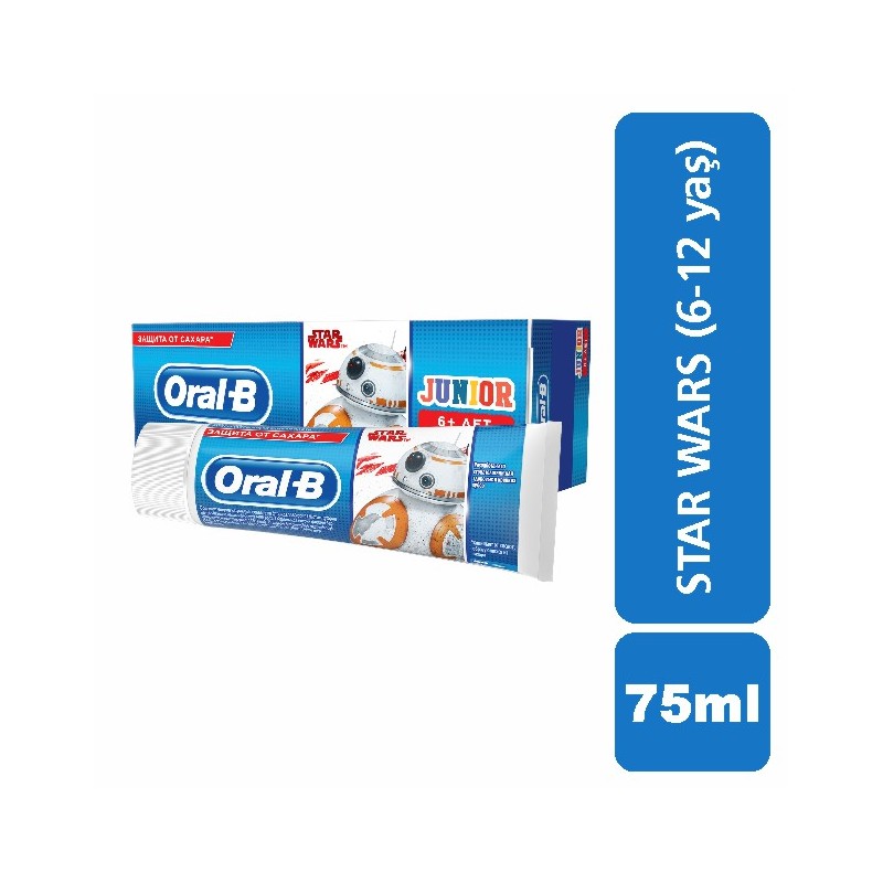 ORAL-B DİŞ MCN 75 ML STARWARS 6+YAŞ