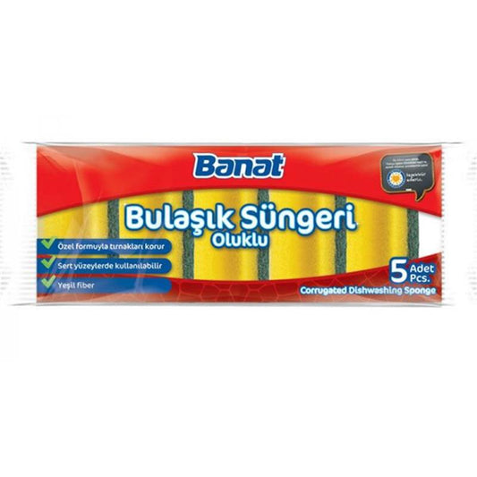 BANAT 5-Lİ SÜNGƏR QAB YUMAQ ÜÇÜN