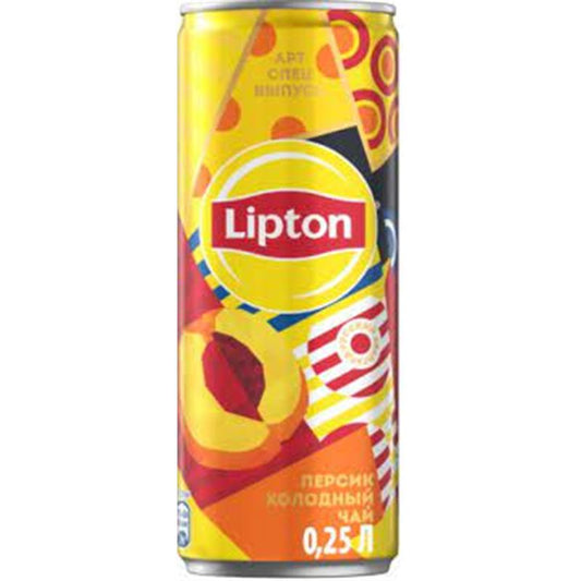 LİPTON ICE TEA ŞAFTALI BANKA 250 ML